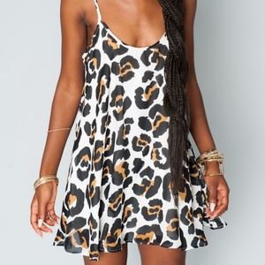 SHOW ME YOUR MUMU BELLA DRESS QUEEN CHEETAH